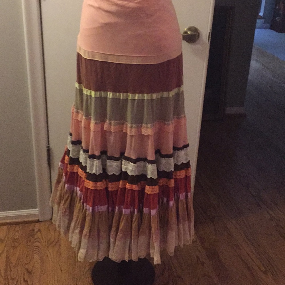 One of a kind layered skirt